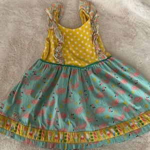 Wildflowers Flamingo Summer Top Size 8